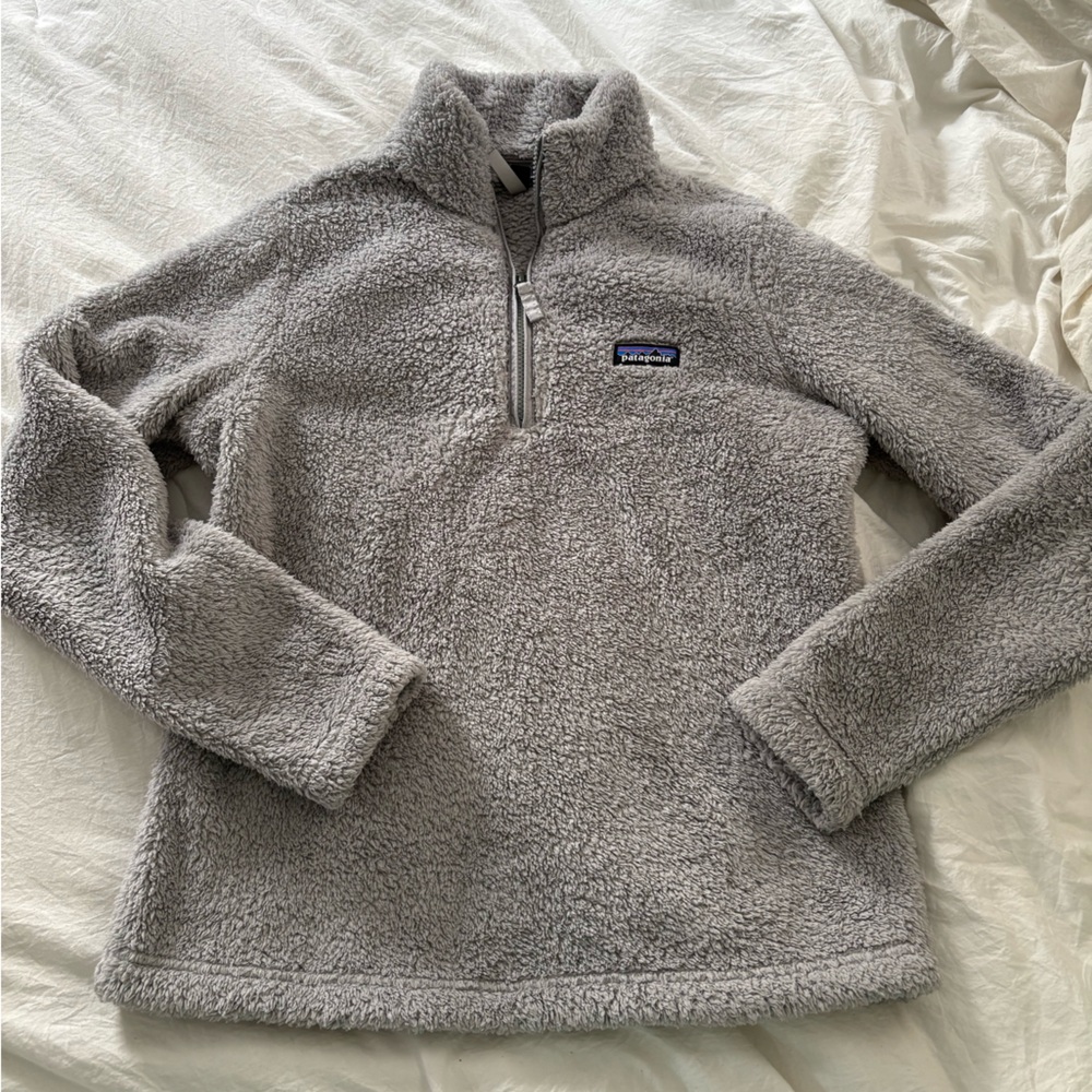 Patagonia Soft Gray Fleece Jacket